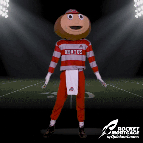 Ohio State Football GIF by Rocket Mortgage by Quicken Loans - Find & Share on GIPHY