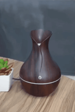 Humidificador aromatizador funcionando