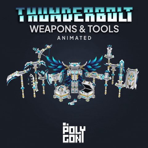 Thunderbolt Weapons & Tools Set