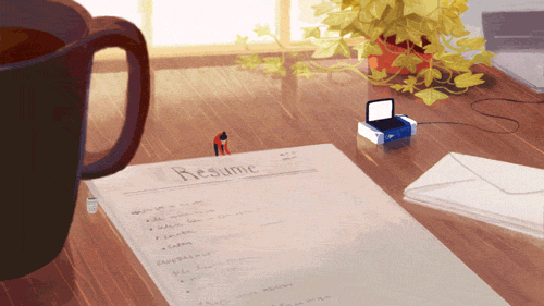 College Student Artist GIF by Olivia Huynh
