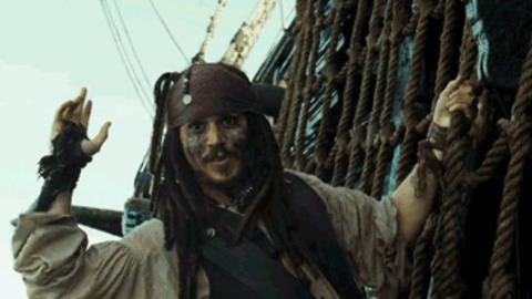 Captain Jack Sparrow GIFs - Find & Share on GIPHY