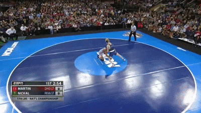 Myles Martin takes out Bo Nickal in the NCAA finals