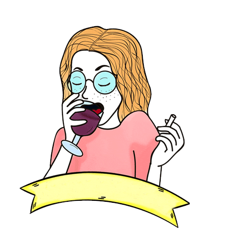 Girls Smoke Sticker for iOS & Android GIPHY