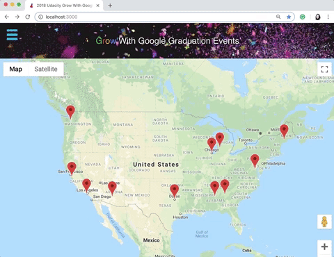Demo Party Map