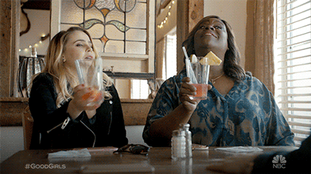 Good Girls Cheers GIF by NBC - Find & Share on GIPHY