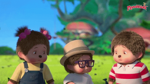 Animation Raining GIF by Monchhichi