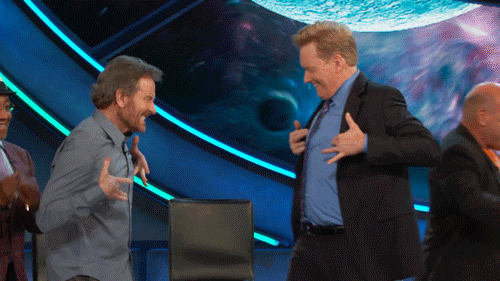 Bryan Cranston Conan Obrien GIF by Team Coco - Find & Share on GIPHY