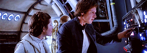 Han and Leia, The Empire Strikes Back