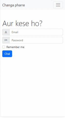 Mobile App preview
