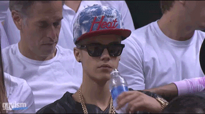 Justin Bieber Drinking GIF - Find & Share on GIPHY