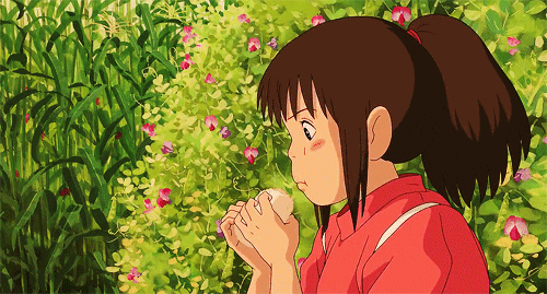 Studio Ghibli Eating GIF