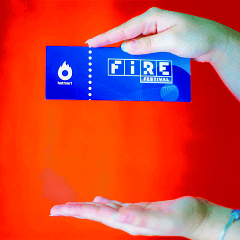 Fire Ticket GIF by Hotmart - Find & Share on GIPHY