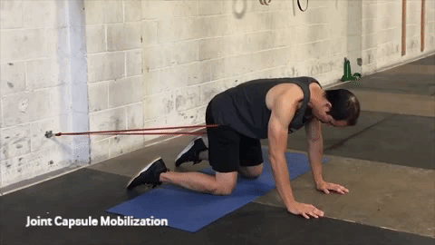 tensor fasciae latae pain exercise - Joint Capsule Mobilization