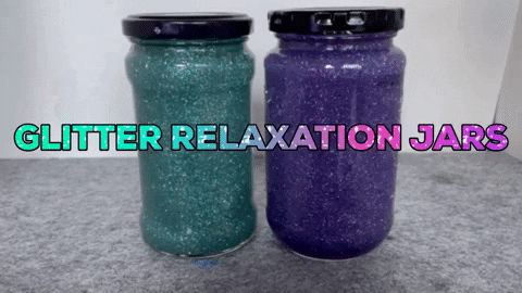 Glitter Relaxation Jars