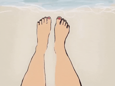 Relaxed The Beach GIF by Barbara Pozzi - Find & Share on GIPHY