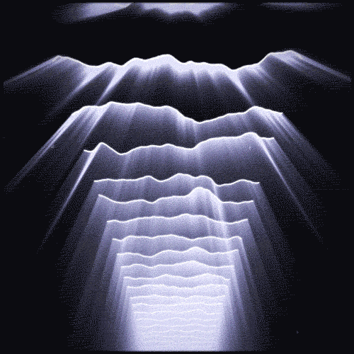 Glow Black And White GIF by Erica Anderson Find & Share on GIPHY