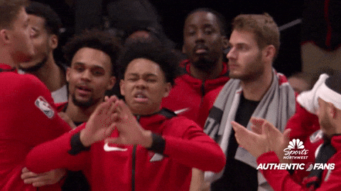 Getout Blazers GIF by NBC Sports Northwest