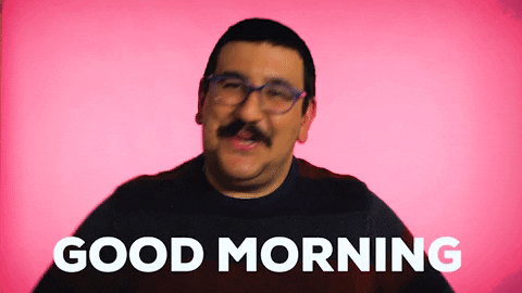 Good Morning GIF by Julieee Logan