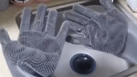 SCRUB™: Magic Multifunction Silicone Gloves – Vuzila