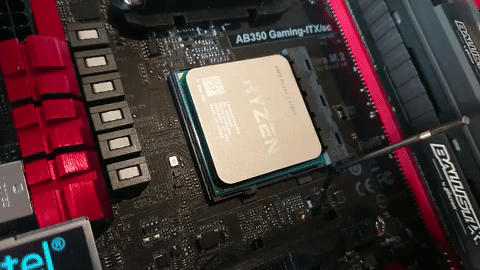 Installazione della CPU