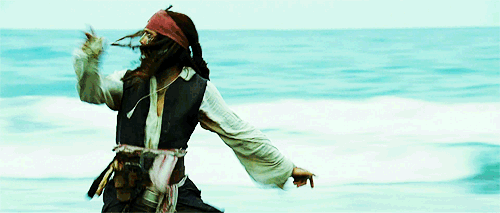 Chased Jack Sparrow GIF - Find & Share on GIPHY