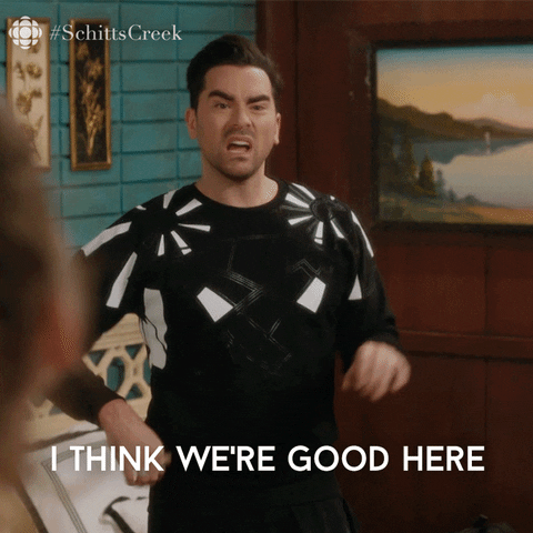 Schitts Creek No GIF by CBC - Find & Share on GIPHY
