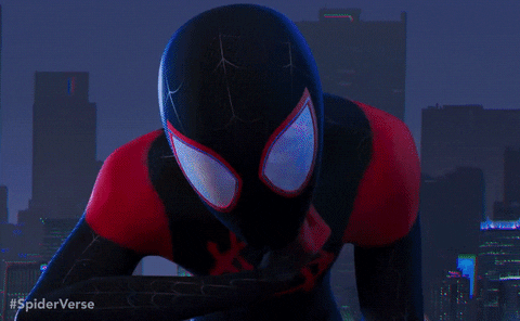 Image result for spider verse movie gifs