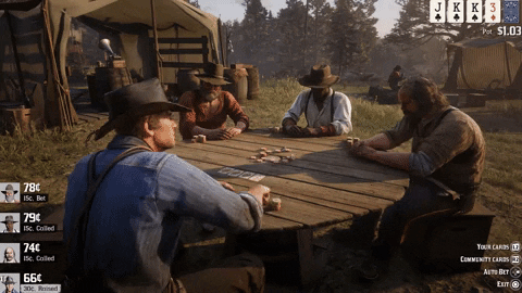 Red Dead Redemption 2 Poker GIF by Rockstar Games - Find & Share on GIPHY
