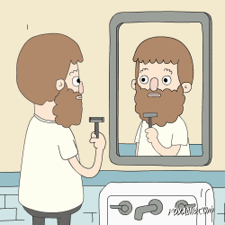 Shave ducking, the dating term about beards