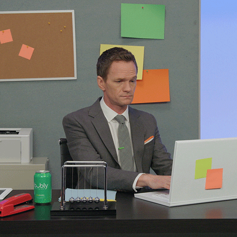 Tired Neil Patrick Harris GIF by bubly - Find & Share on GIPHY