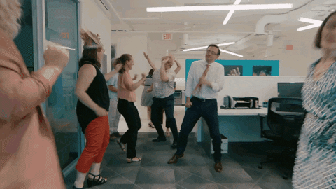 Office Dancing GIF by The Kennedy Center - Find & Share on GIPHY