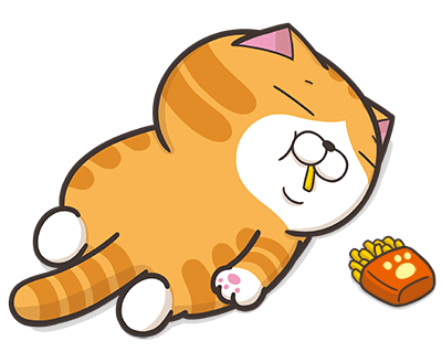 Cat Sleep Sticker by MochiDad for iOS & Android | GIPHY