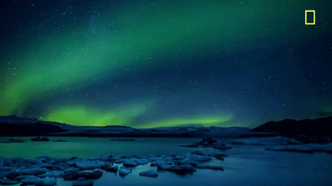 Northern Lights Aurora Borealis GIF by National Geographic Channel - Find & Share on GIPHY
