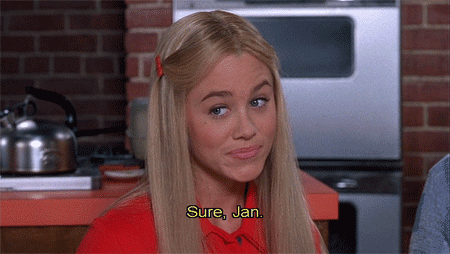 Sarcastic Christine Taylor GIF - Find & Share on GIPHY
