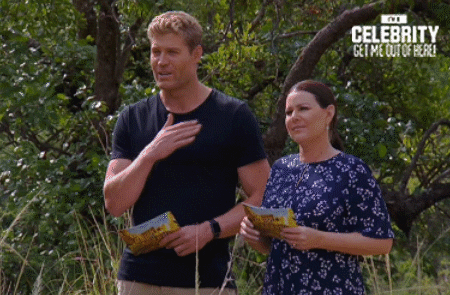 Cut It Out No GIF by I'm A Celebrity... Get Me Out Of Here! Australia - Find & Share on GIPHY