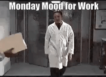 Monday mood for work in funny gifs