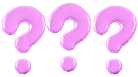 Question Mark Pink Sticker by Simon Falk for iOS & Android ...