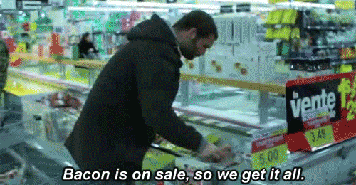 food on sale living in london gif