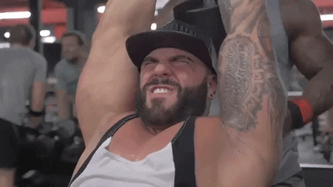 Dumbbell Overhead Tricep Extension