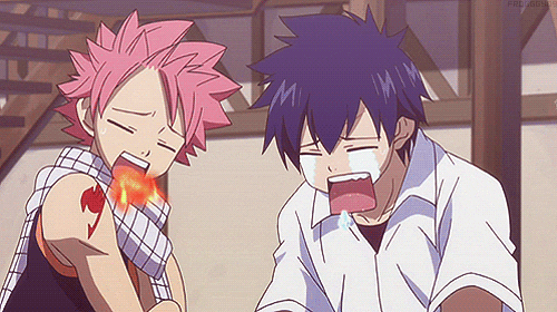 Résultat de recherche d'images pour "fairy tail funny gif"