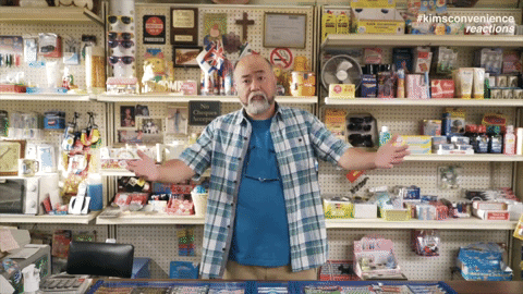 Come On Hug GIF by Kim's Convenience