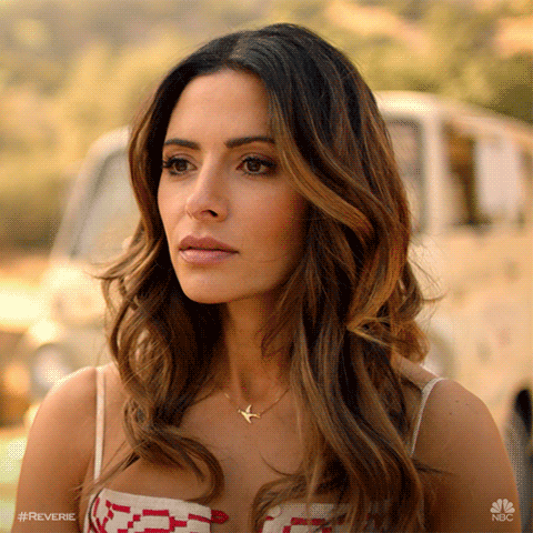 Sarah Shahi Wow GIF by NBC - Find & Share on GIPHY