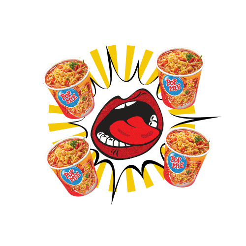 Hungry Instant Noodles Sticker by POPMIE for iOS & Android GIPHY