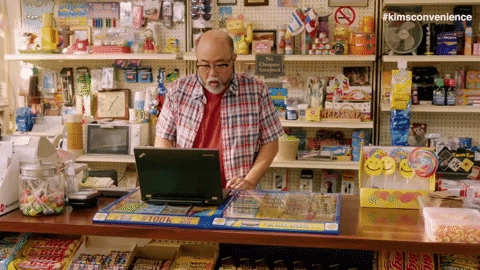 Internet Computer GIF by Kim's Convenience