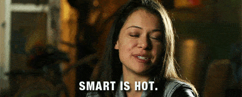 Smart Is Hot Tatiana Maslany GIF