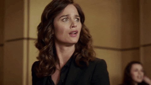 Shocked Robin Tunney GIF by ABC Network