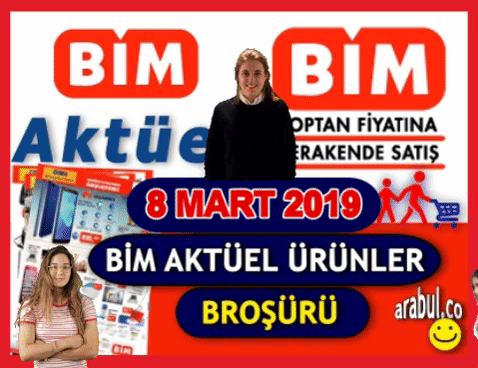Bim 8 Mart Dünya Kadınlar Günü Broşürü