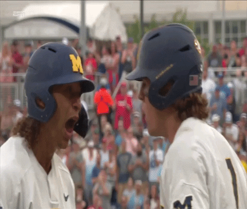 Brewer Yell GIF by Michigan Athletics