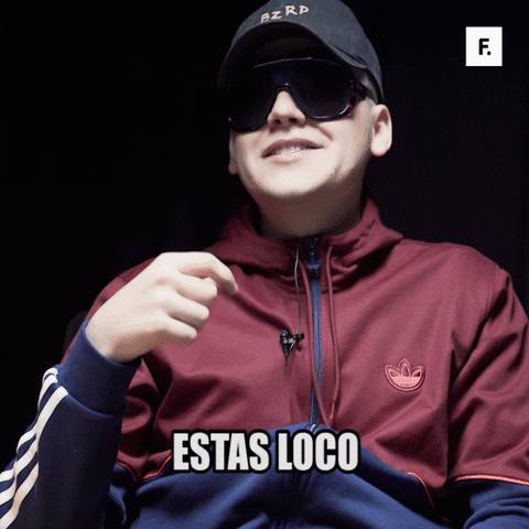 Bizarrap diciendo estás loco en una entrevista antes de grabar sus escenas en Wasted.- Blog Hola Telcel