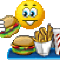 Bilderesultat for eating emoji gif